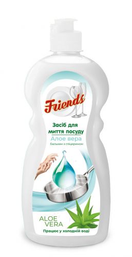 Друг засіб д/м посуду 500г Алое Вера