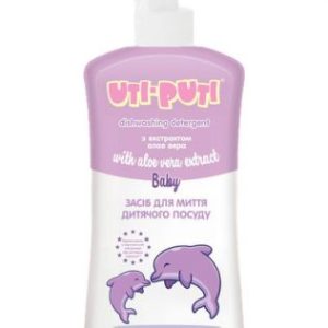 Уті-Путі засіб д/миття дитячого посуду 600г з екстрактом алое вера пуш-пул