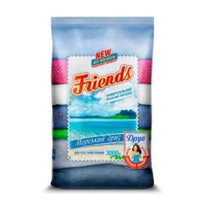 Друг пральний порошок 3кг Морський бриз