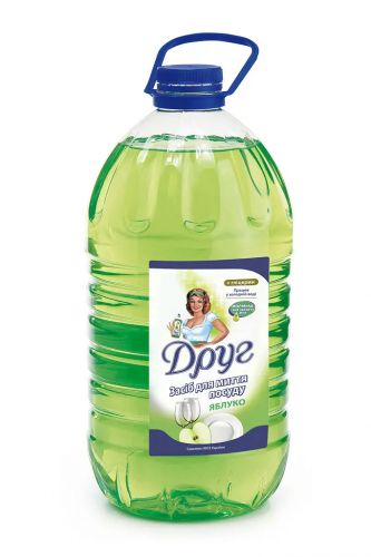 Засіб для миття посуду "Друг" 4,5 кг Яблуко
