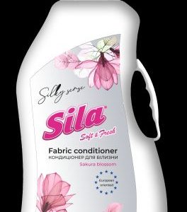 Кондиціонер-ополіскувач для тканин "Sila Silky sense"  2,4л бут