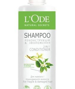 Шампунь "L'Ode Natural secrets" 400г д/ламкого та пошкодженого волосся