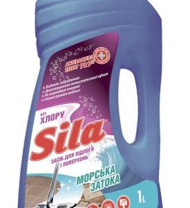 Засіб для підлоги та поверхонь "SILA" 1,0 л Морська затока