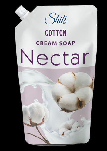 Рідке крем-мило "Shik Nectar" дой-пак 900мл Бавовна