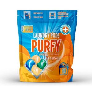 Засiб для прання в капсулах "Purfy"  10шт*19г/190г