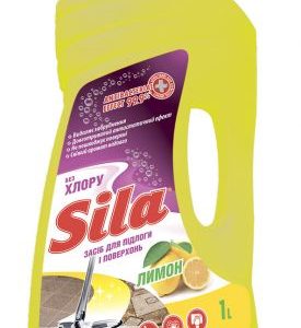 Засіб д/підлоги та поверхонь "SILA" 1,0 л Лимон