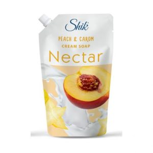 Рідке крем-мило"Shik Nectar" дой-пак 900мл персик та карамболь