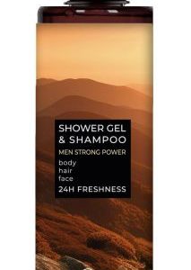 Гель для душа "Shik" 400г MEN Strong Power