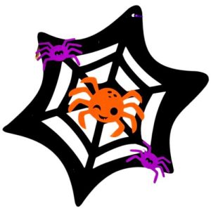 Декор з фетру 3 мм " Павучок"