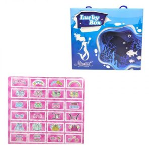 Набір прикрас адвент-календар, 24 віконця, в коробці