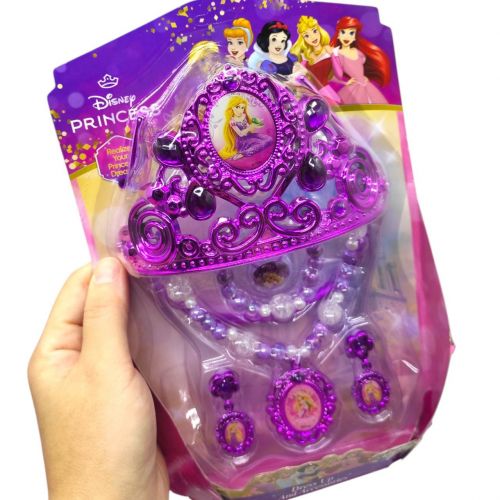 Набір прикрас (корона, намисто, сережки, браслет)