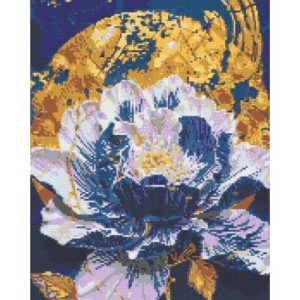 Алмазна мозаїка "Дивовижна квітка" 40х50 см