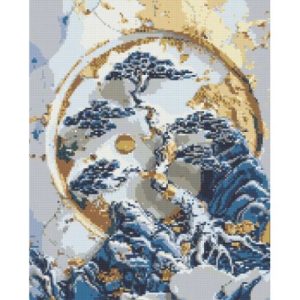 Алмазна мозаїка "Дерево Бонсай " 40х50 см