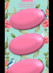 Shik мило туалетне 3*110г "Квіти кохання. Троянда червона"