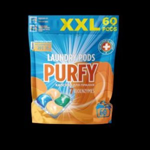 Purfy засiб для прання в капсулах (60шт*19г)