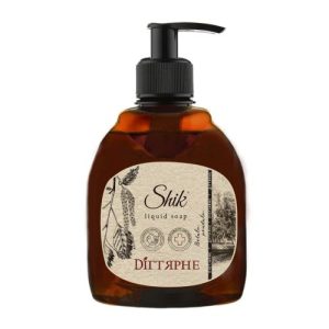 Shik рідке мило 300г Дігтярне в полімерній пляшці