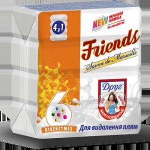 Друг, мило господарське (4*115г) для прання та видалення плям