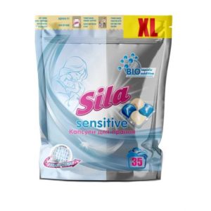 Sila засіб для прання в капсулах (35шт*21г/735г) Sensitive