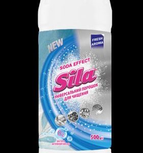 SILA, засіб д/чищення, 500г, Універсальний з содою