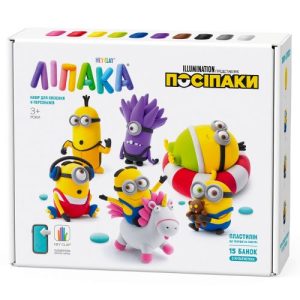 Меганабір самозатвердіючого пластиліну ЛІПАКА – ПОСІПАКИ