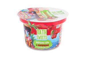 Аква Шайн Rainbow морська сіль для ванн 200г Ягідне море