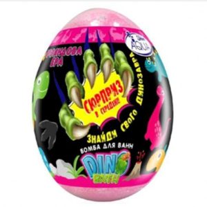 Аква Шайн DinoBath бомба д/ванн 145г Трояндова ера