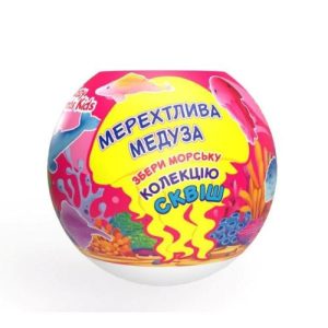 Аква Шайн Crazy Bombs Kids бомба д/ванн 120г Мерехтлива медуза