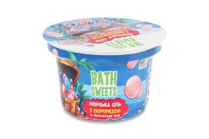 Аква Шайн Rainbow морська сіль для ванн 200г Бабл гам цунамі