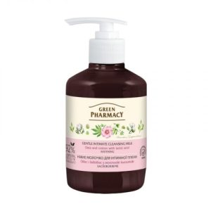 Green Pharmacy молочко д/інтимної гігієни 370мл овес/бавовна