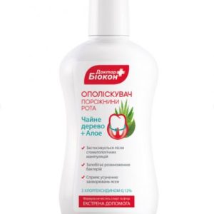 Доктор Біокон ополіскувач д/роту 300мл чайне дерево/алое