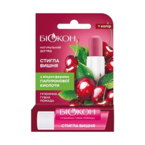 БІОКОН Гігієнічна губна помада «Стигла вишня», 4,6 г