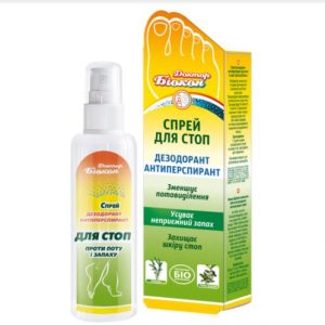 Доктор Біокон спрей дезодорант-антиперспірант для стоп флакон 100мл