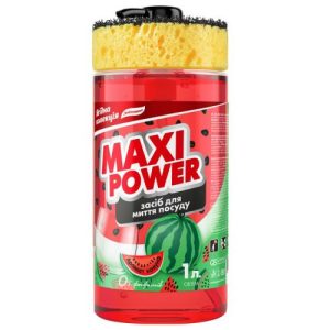 Засіб для миття посуду "MAXI POWER. Кавун" 1л