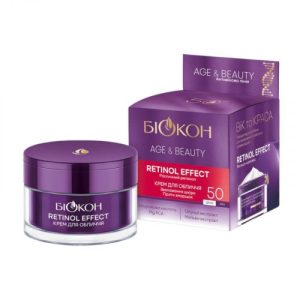 Крем для обличчя RETINOL EFFECT 50+ БІОКОН AgeBeauty, 50 мл
