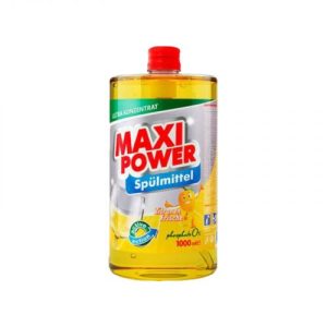 MAXI POWER Засіб для миття посуду Лимон 1л запаска