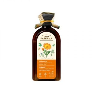 Green Pharmacy шампунь 350мл Календула та розмаринова олія д/жирного волосся