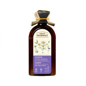 Green Pharmacy шампунь 350мл ромашка/льняна олія д/фарбованого
