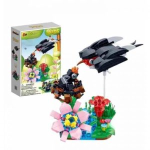 Конструктор "Пташки" (240 елм) 2в1 Чорний лебідь/Ластівка