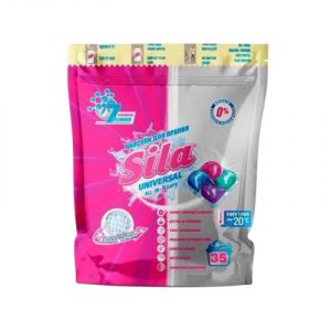 Sila засіб концентрований у розчинних капсулах ,в полім.пакеті з zip-замком 35*21г/735г