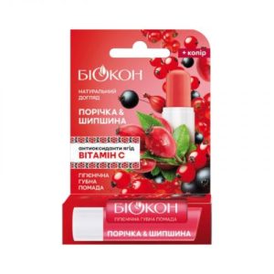 БІОКОН Гігієнічна губна помада «ПорічкаШипшина», 4,6 г