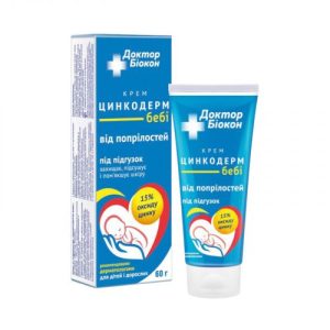 Доктор Біокон крем проти попрілостей Цинкодерм бебі 60 г