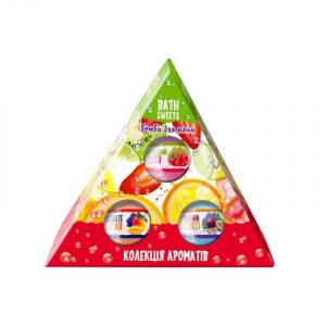 Аква Шайн Rainbow набір для ванн 300г Колекція ароматів