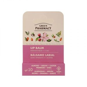Green Pharmacy бальзам д/губ 3,6г інтенсивне пом’якшення на основі 5 олій