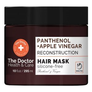 Маска для волосся "The Doctor Health & Care" з яблучним оцтом та пантенолом реконструююча 295 мл