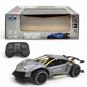 Машина на радіокеруванні "EXTREME RACING" (метал. корпус, акум. 3.7V, 2,4 ГГц, сріблястий)