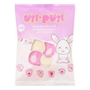 Uti-Puti Засіб для прання концентрований у капсулах для дитячої білизни, 21г