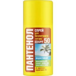 Біокон Спрей для безпечної засмаги Пантенол SPF-50, 95мл