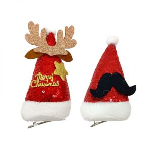 Новорічні шпильки Ковпачок 15 см., 2 види