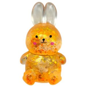 Антистрес тягучка жуйка зайчик (ПОМАРАНЧЕВИЙ)