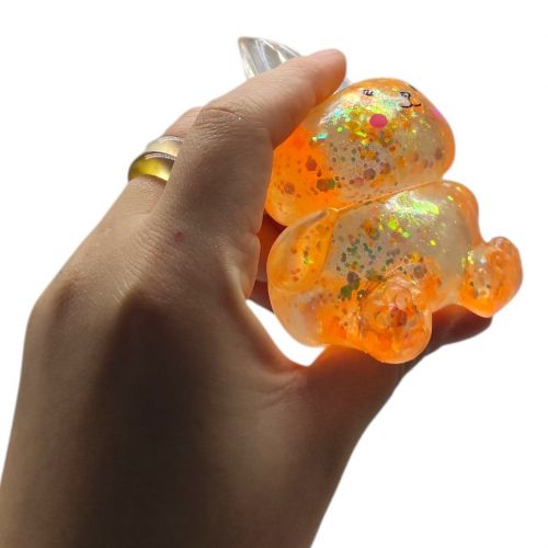 Антистрес тягучка жуйка зайчик (САЛАТОВИЙ)